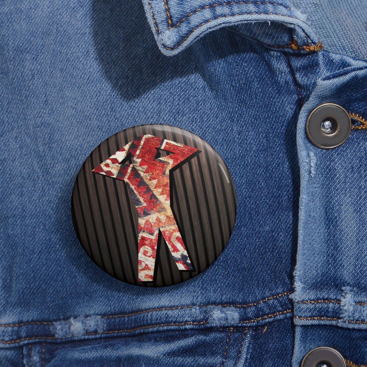 RJ Logo Pin