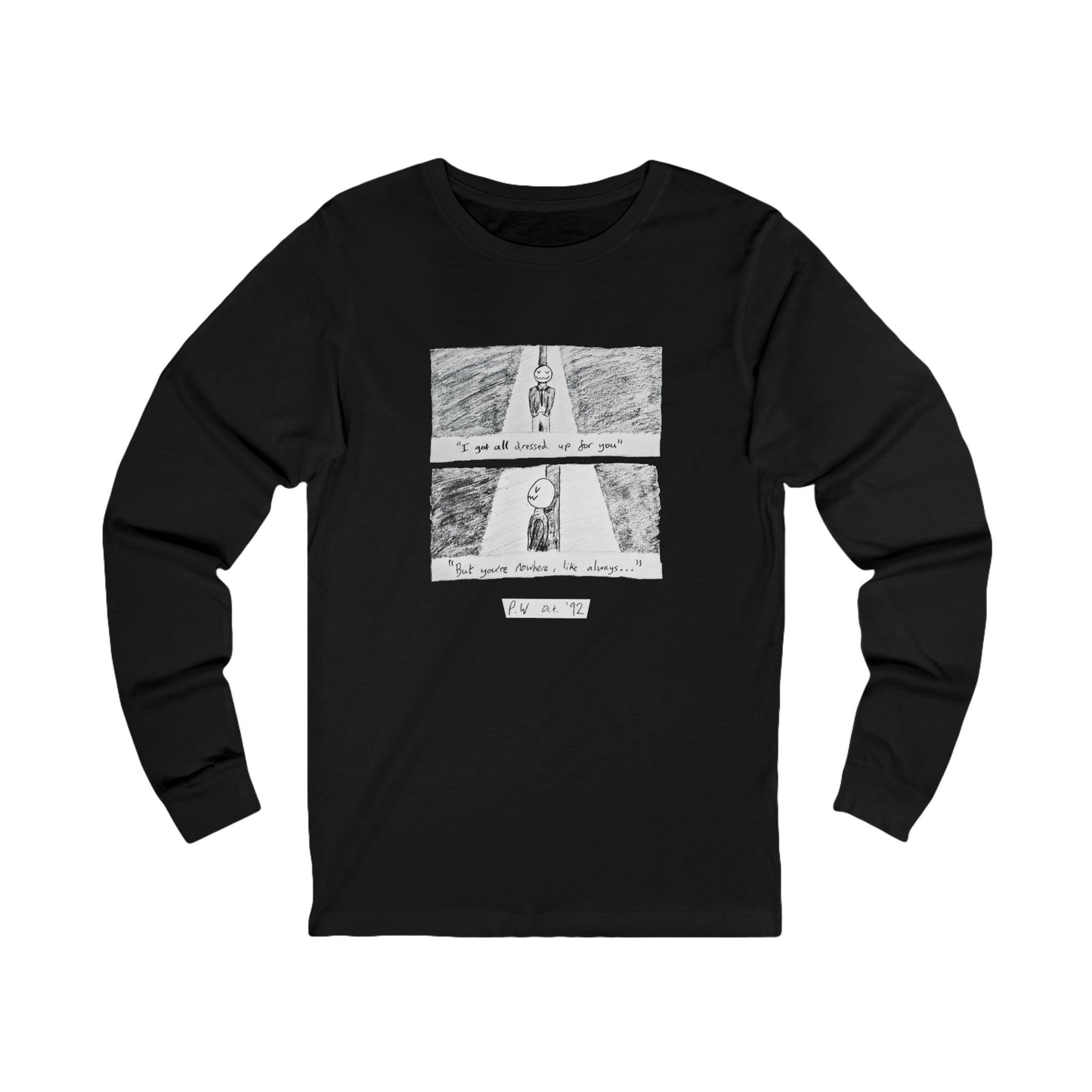 Glinty Glenn Sketch Long-Sleeve T-Shirt