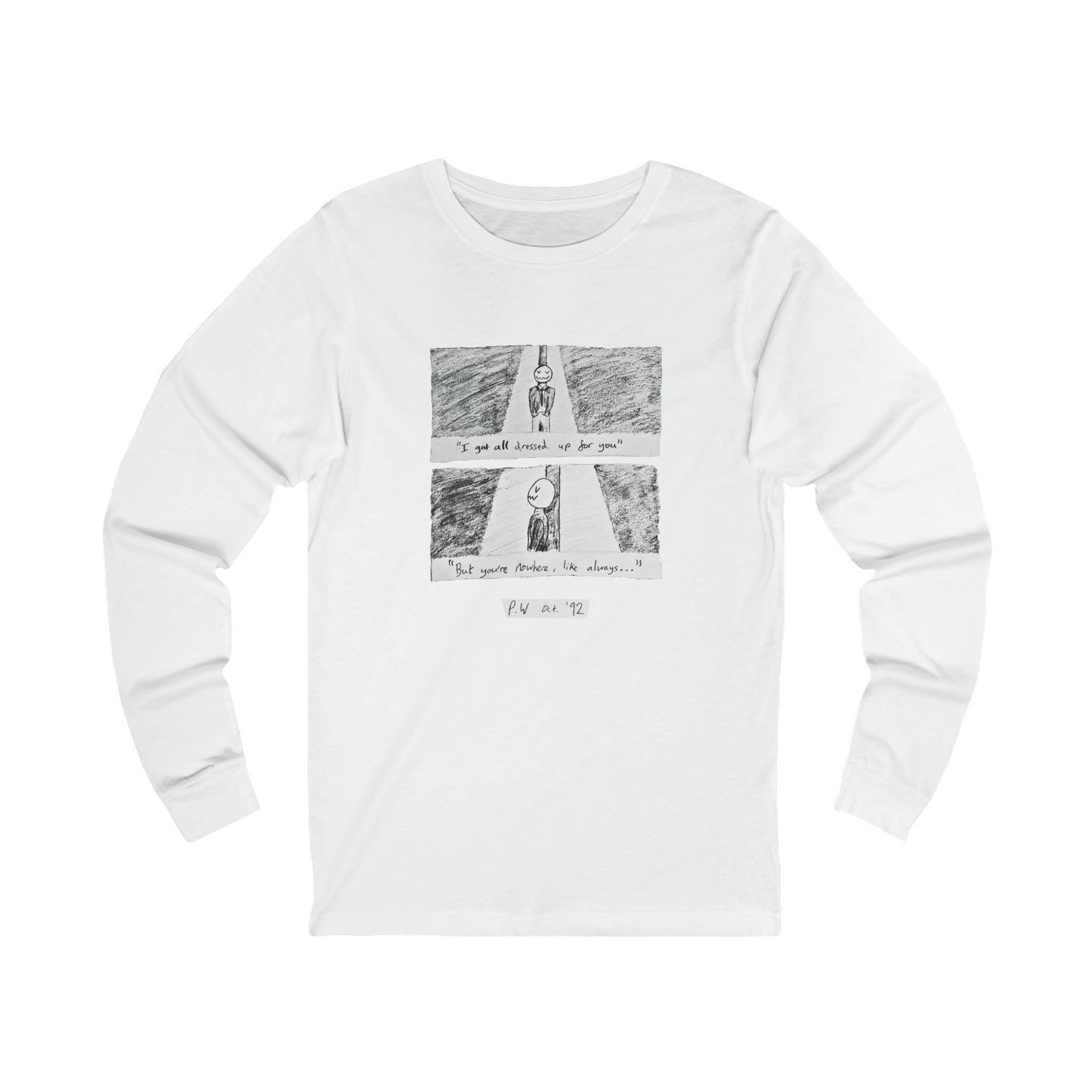 Glinty Glenn Sketch Long-Sleeve T-Shirt