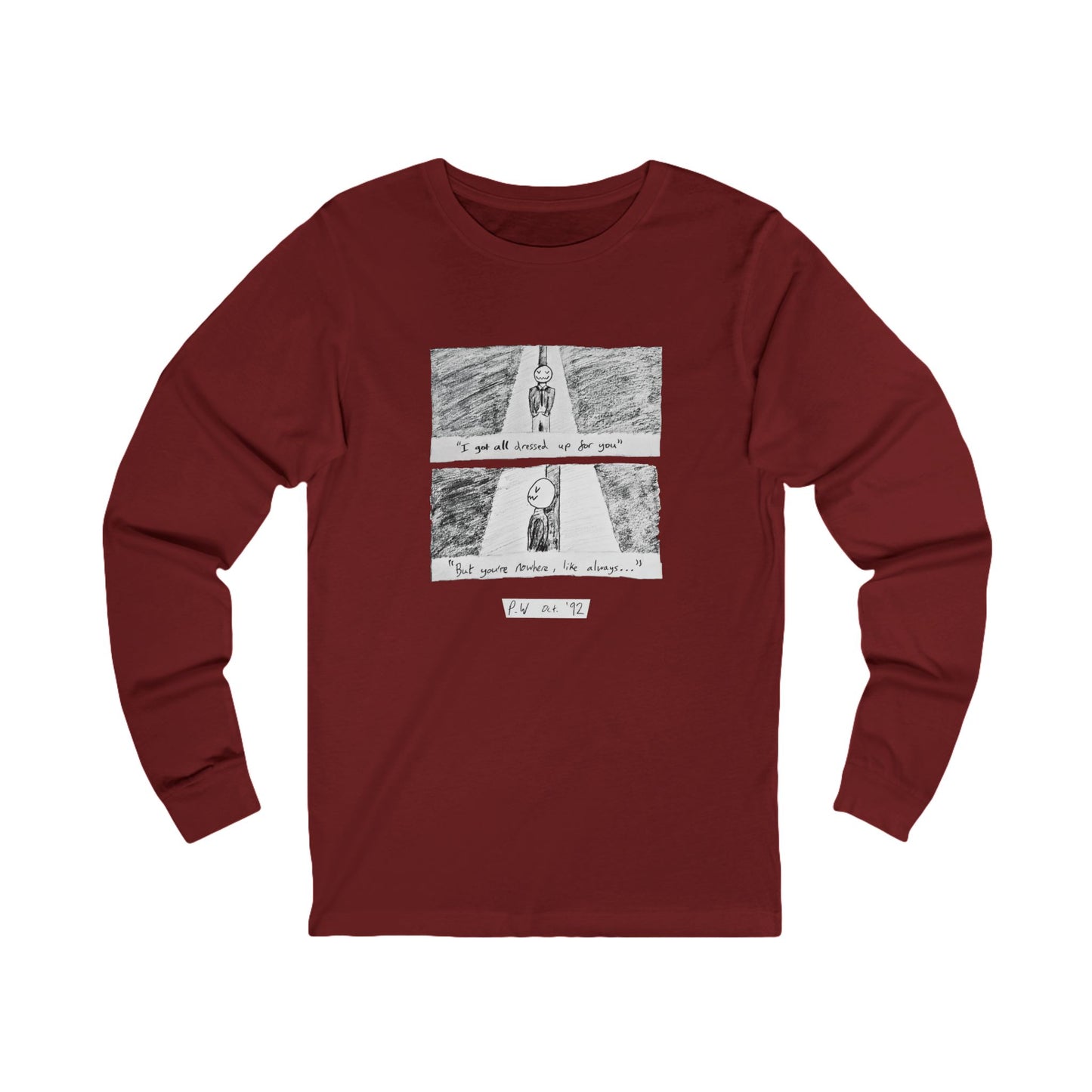 Glinty Glenn Sketch Long-Sleeve T-Shirt